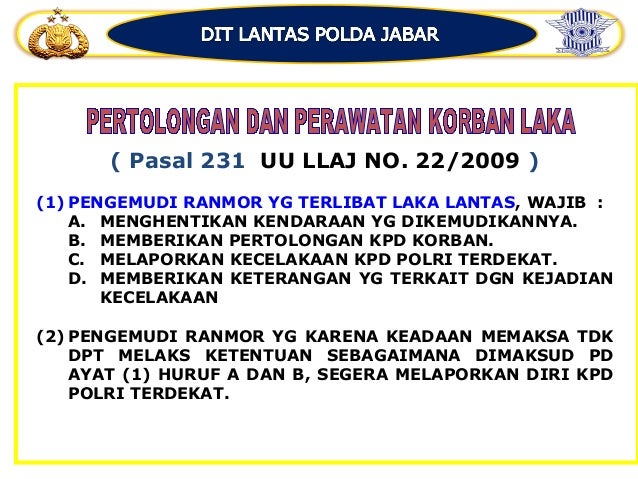 Uu Lalu Lintas Pdf